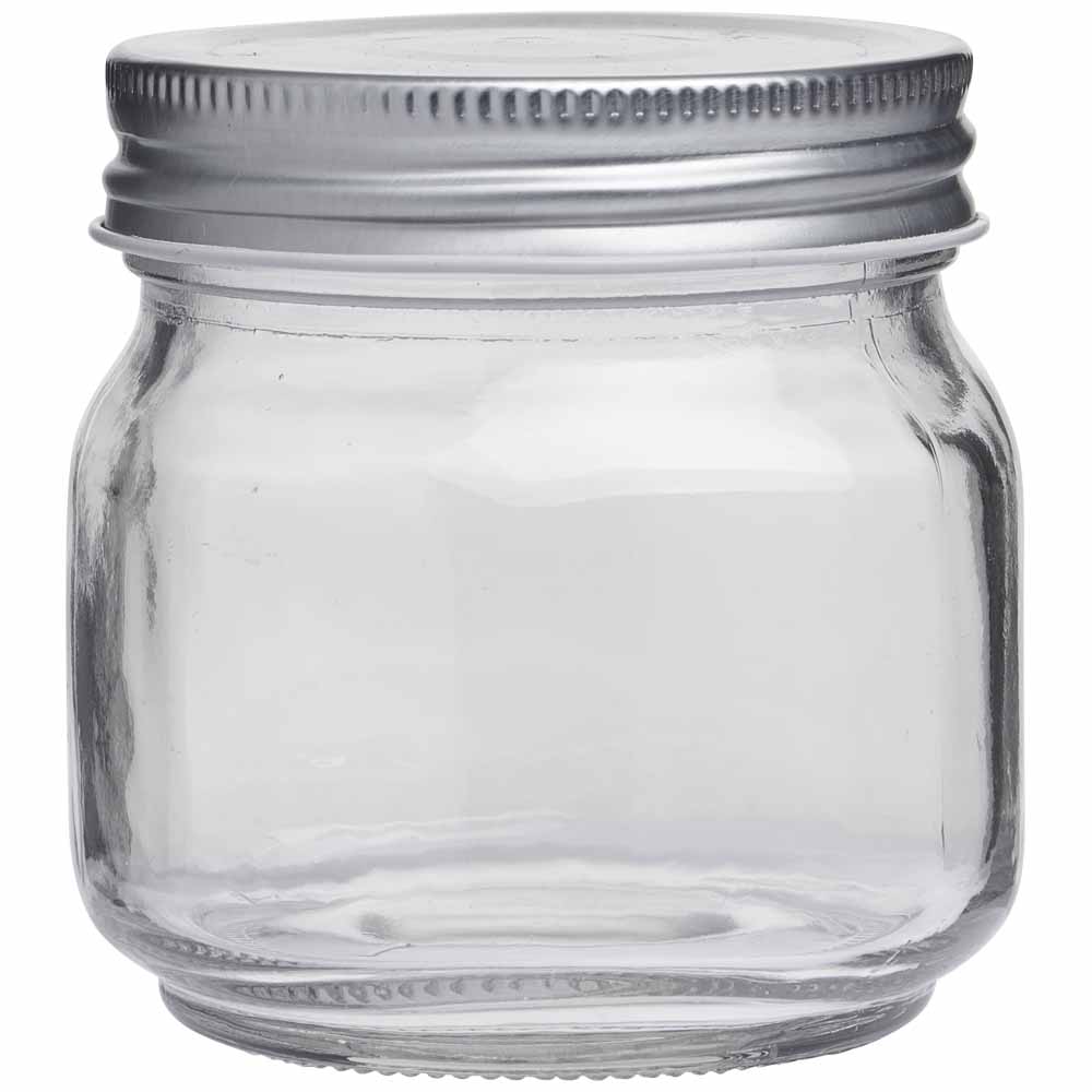 Wilko 250ml Glass Preserve Jar Image