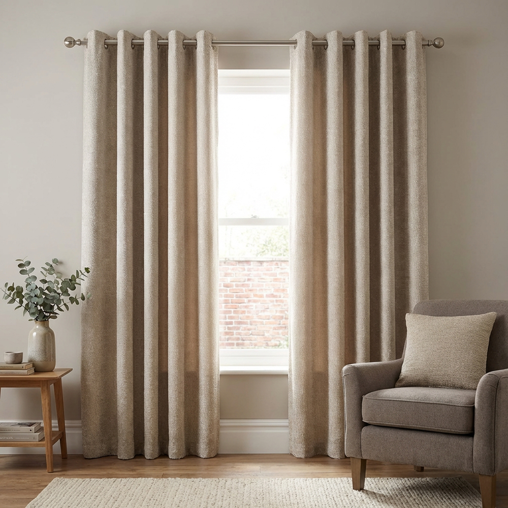 Maison Blackout Curtain Natural 229cm Image 6