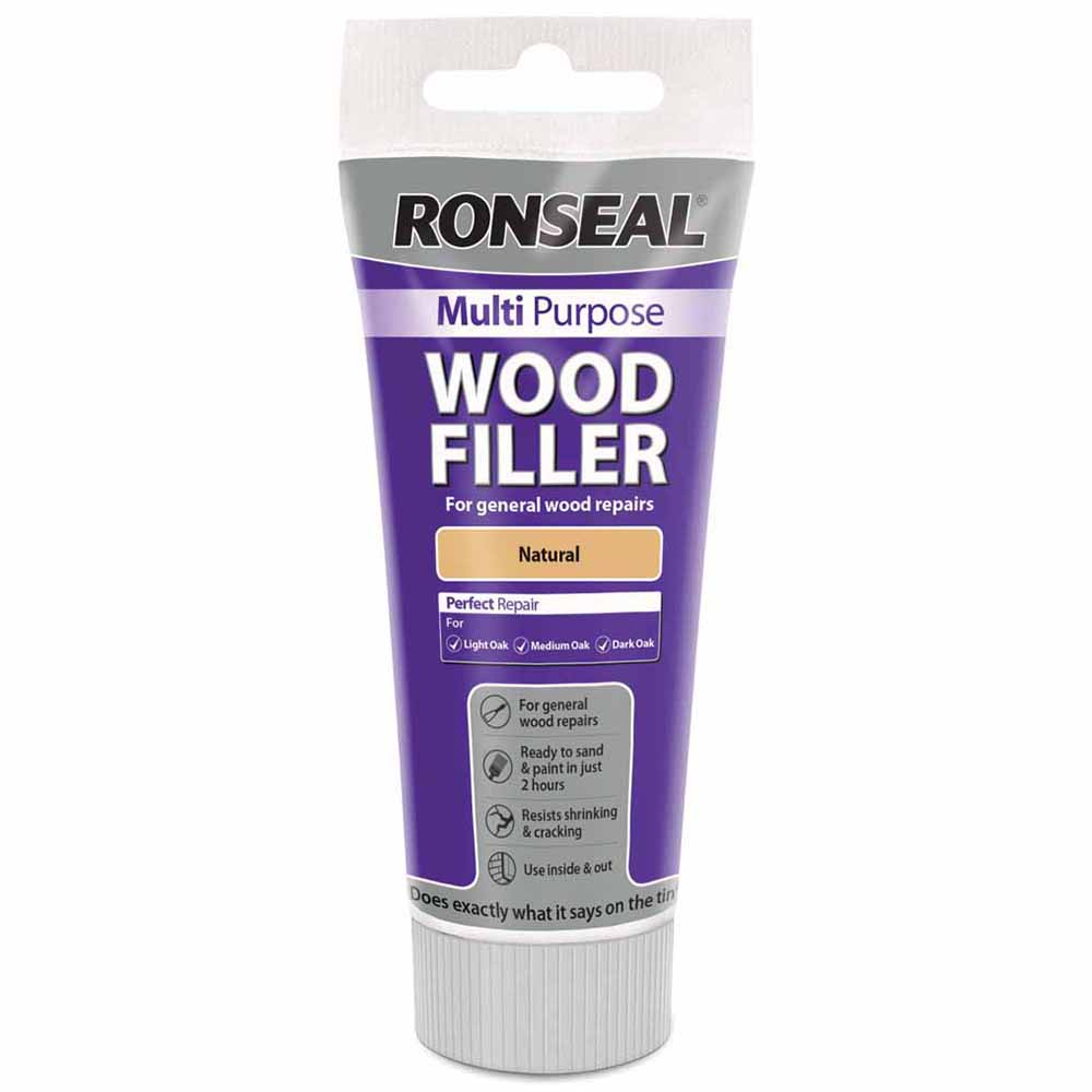 Ronseal Natural Pine Multi Purpose Wood Filler 100g Image 1