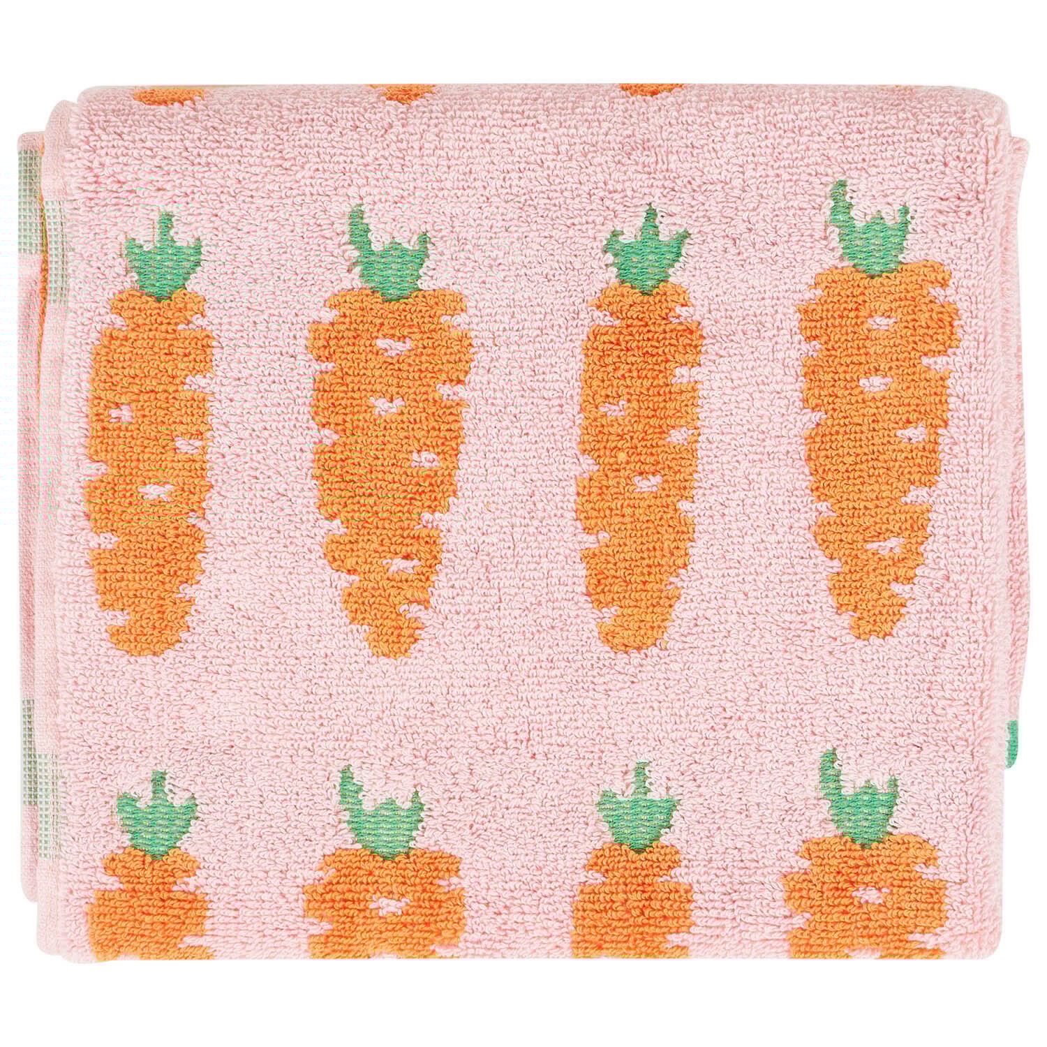 Carrot Towel - Pink / 80cm Image 1