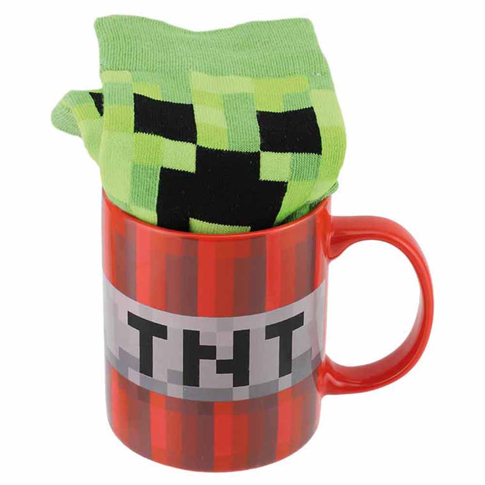 Minecraft Mug and Socks Image 3