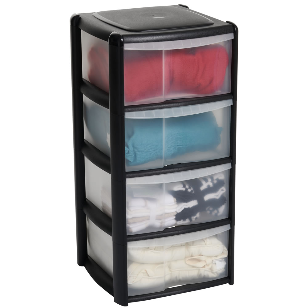 Wilko 4 Drawer Storage Unit Wilko