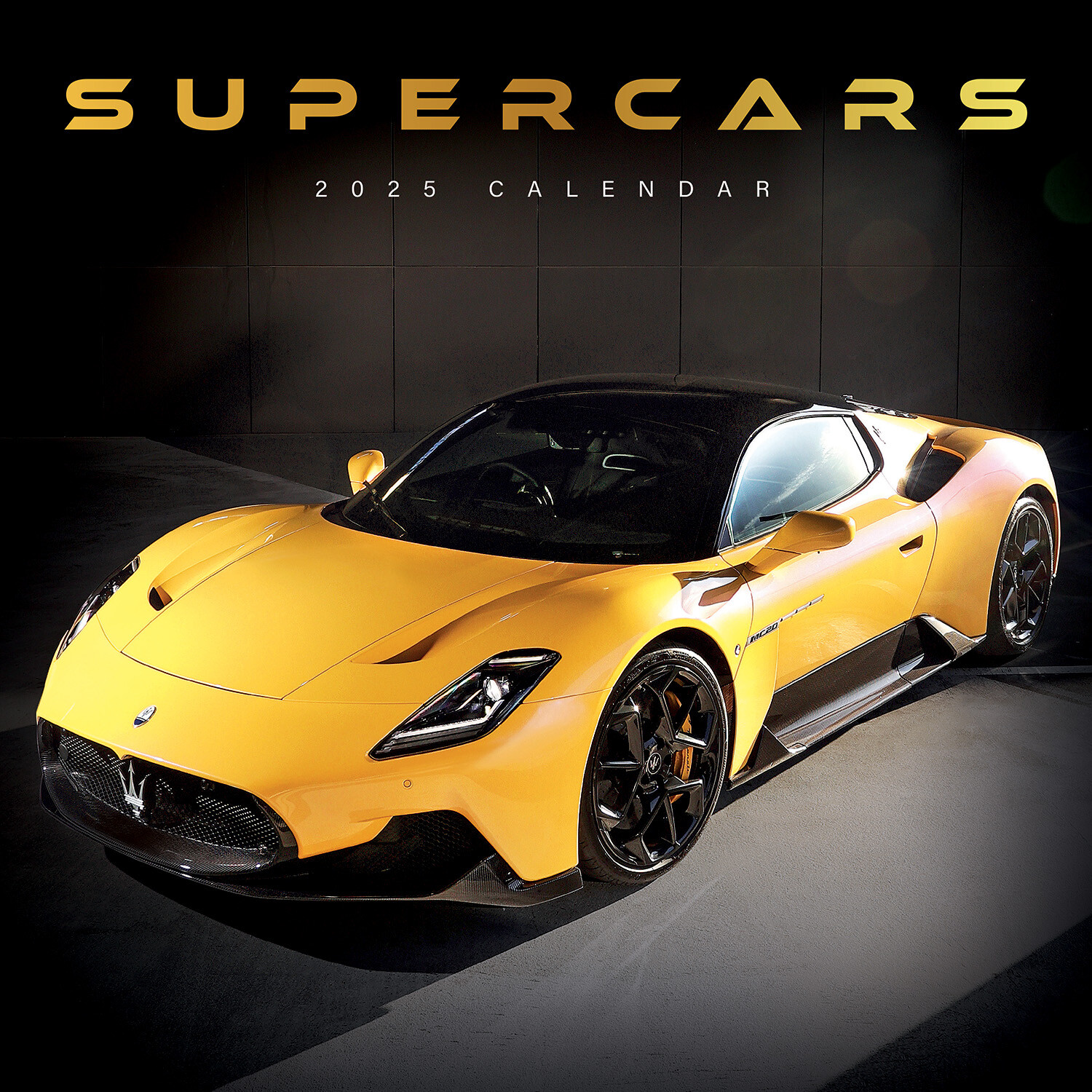 2025 Supercars Wall Calendar Image