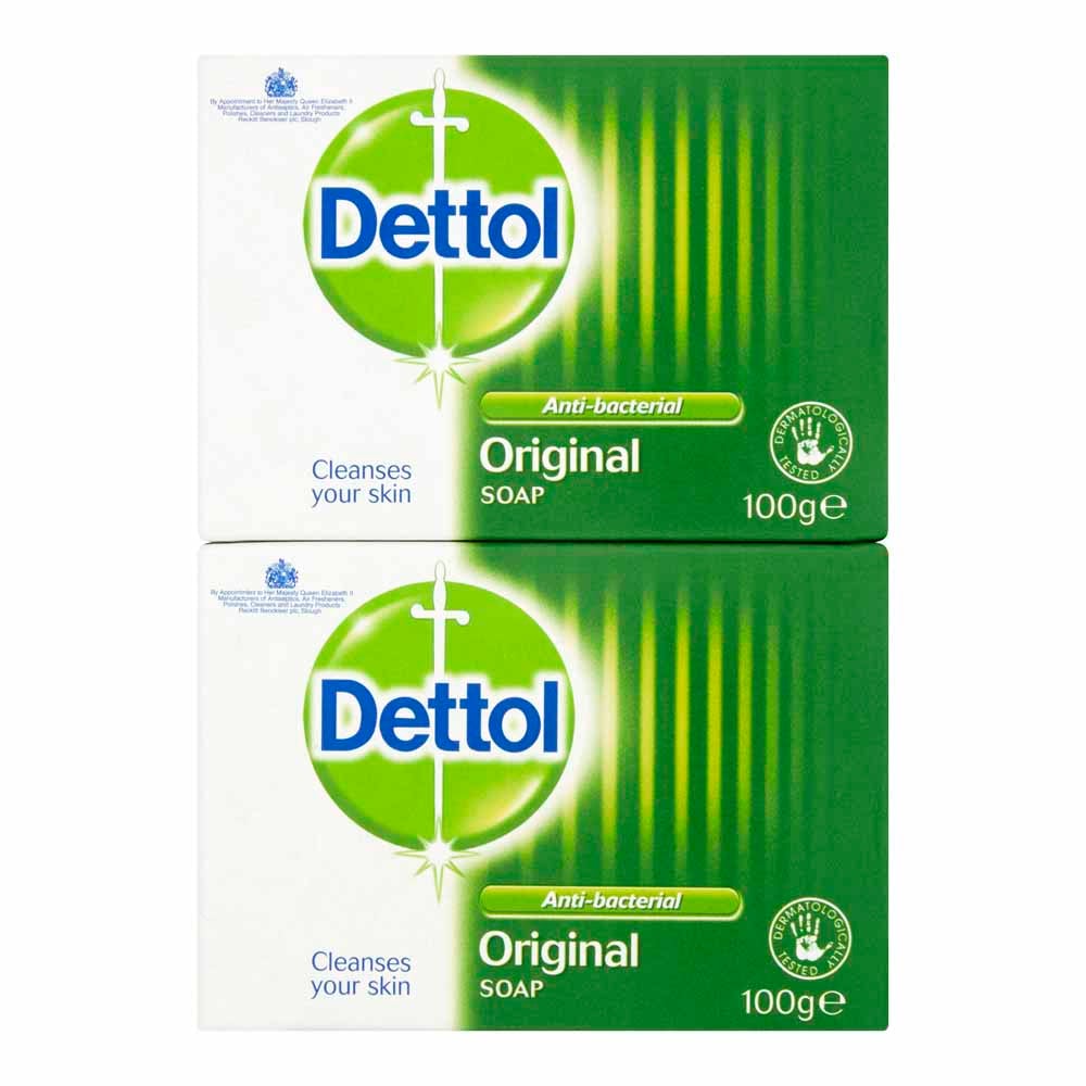 Dettol Antibacterial Soap 100g Case of 6 x 2 Pack Image 2
