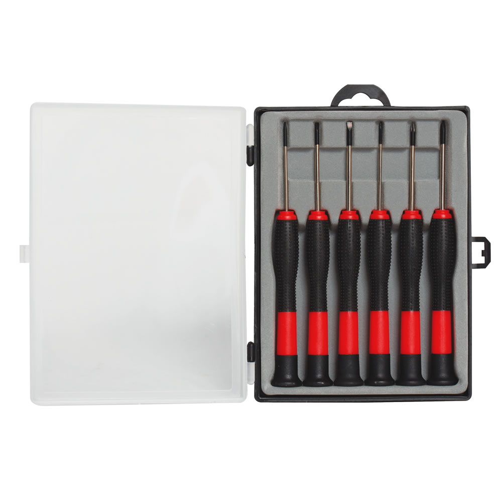 Wilko 6 Piece Precision Screwdrivers Image