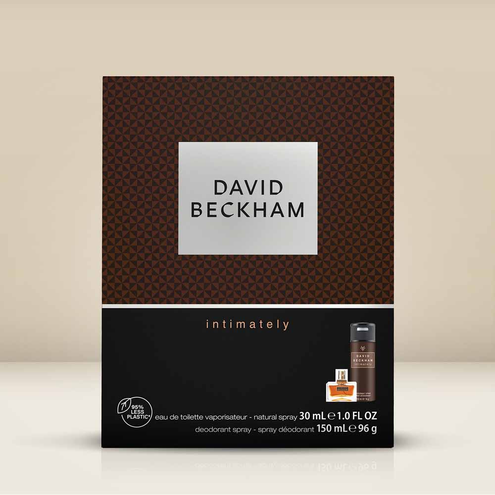 David Beckham Intimately Duo EDT 30ml and Deodorant 150ml Image 2