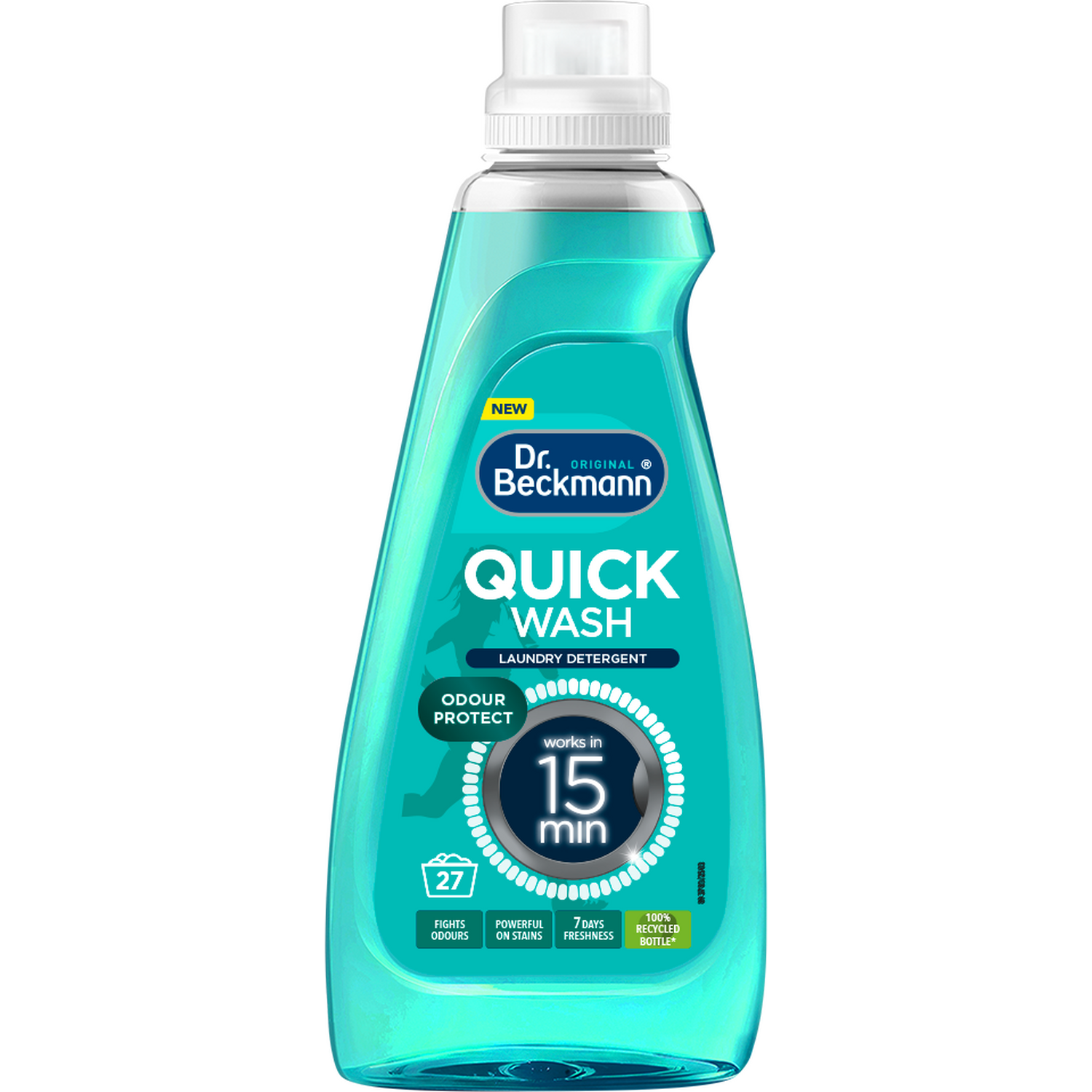 Dr Beckmann Quick Wash Odour Protect Laundry Detergent 810ml Image 1