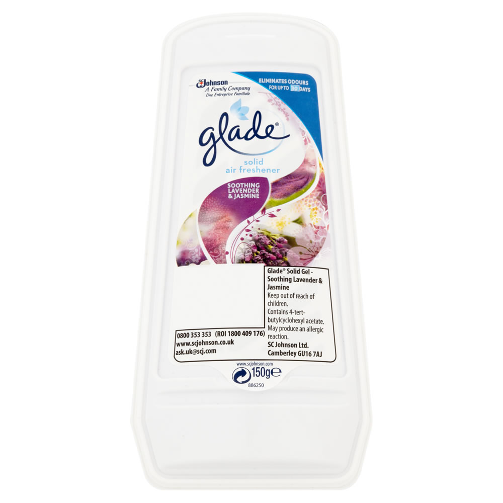 Glade Lavender Solid Air Freshener 150g Image