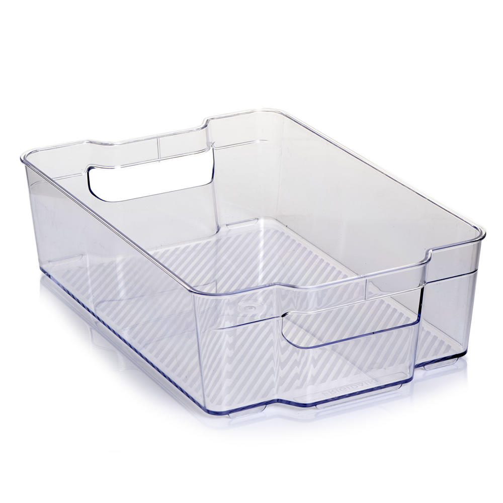 Wilko 12 x 8 Inches Fridge and Freezer Storage Bin Image 1