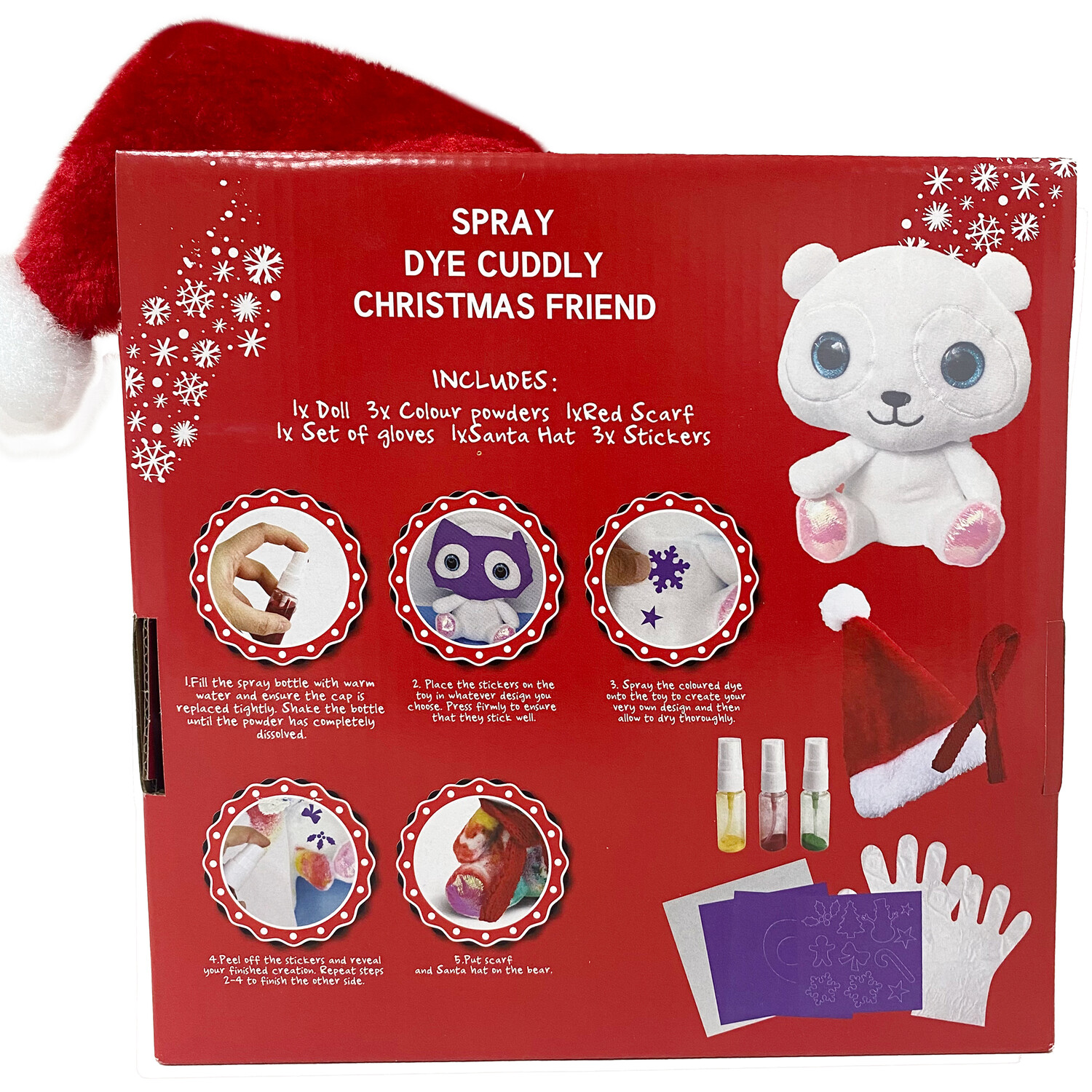 Spray Dye Cuddly Christmas Friend Kit Image 3
