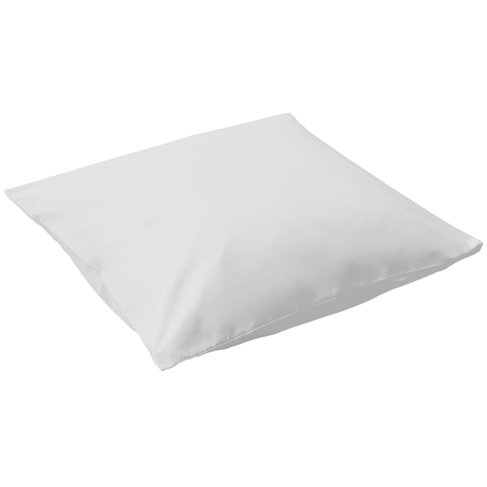 Serene Continental White Pillowcase Image 1