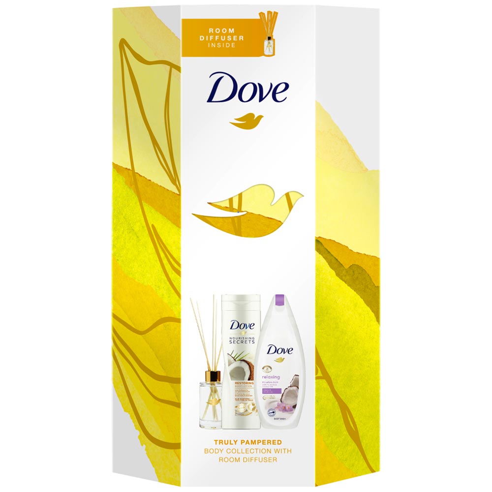 Dove Truly Pampered Body Collection with Room Diffuser Image 1