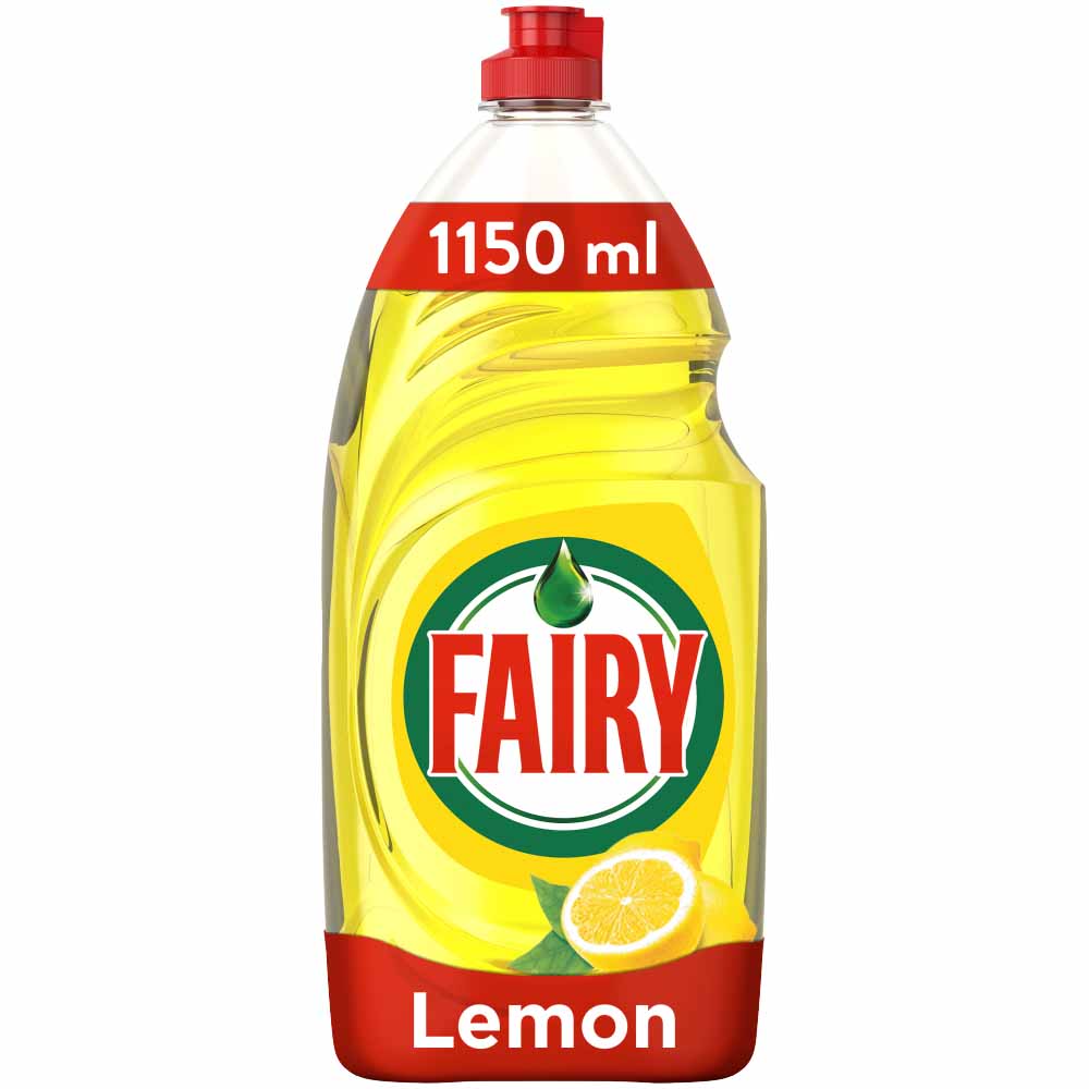Fairy Lemon Dish Washing Liquid 1150ml Image 1