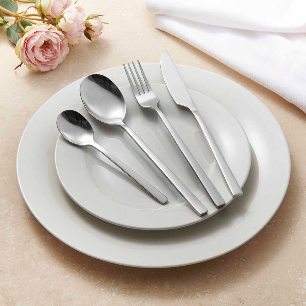 Wilko 16 piece Forged Stainless Steel Cutlery Set Image 6