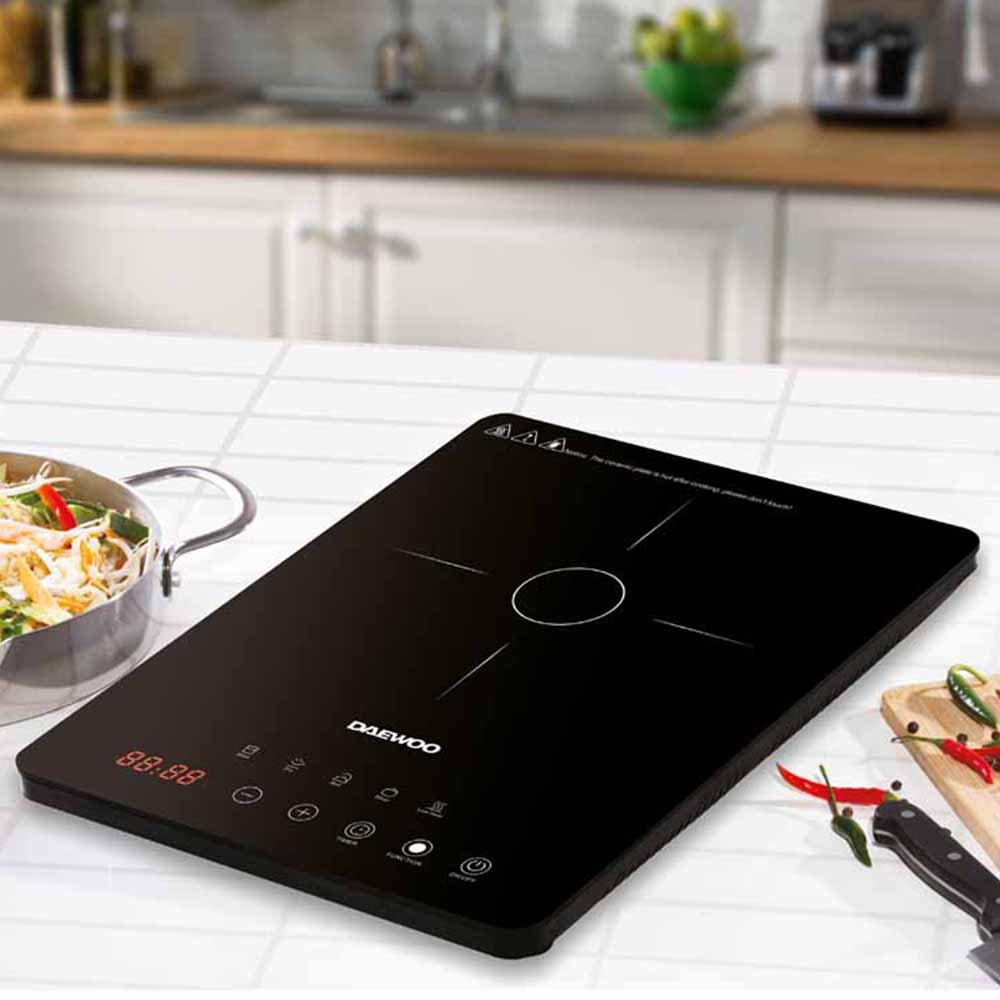 Daewoo Electric Single Induction Hob 2000W Wilko
