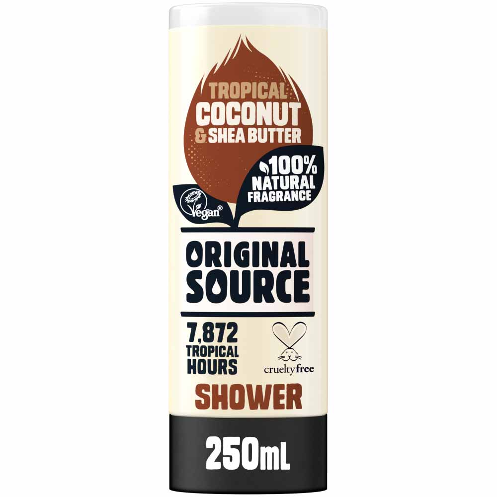 Original Source Coconut and Shea Butter Shower Gel 250ml Image 1