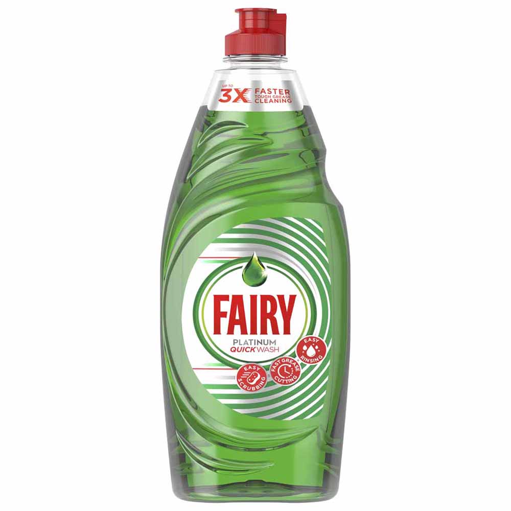 Fairy Platinum Original Washing Up Liquid 625ml Image 1