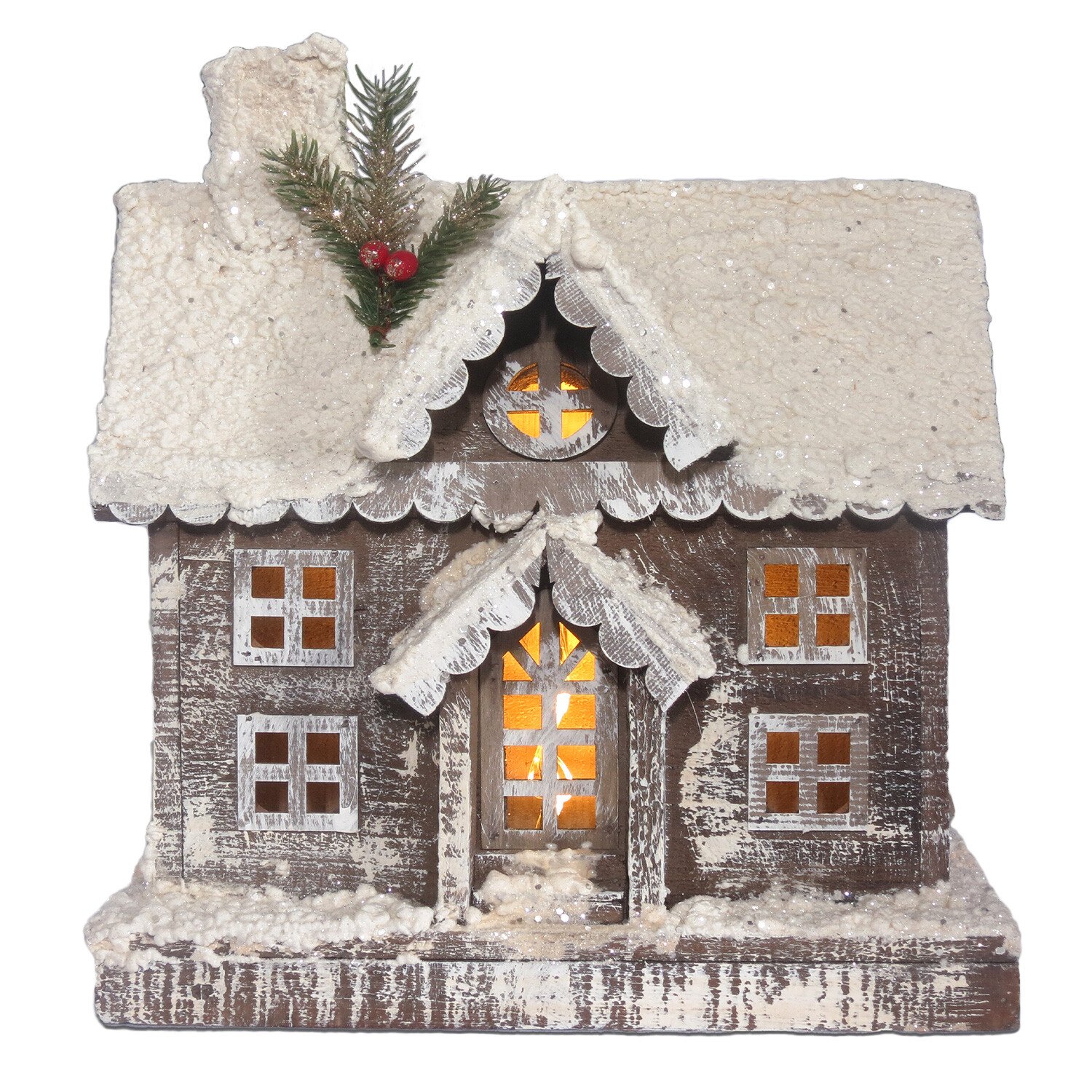 Wooden House Decoration Image