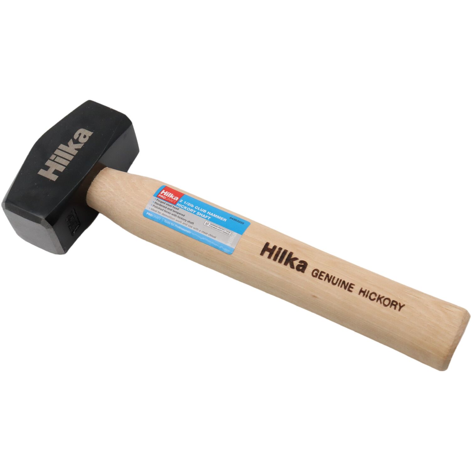 Hilka Hickory Shaft Club Hammer Natural and Black Image