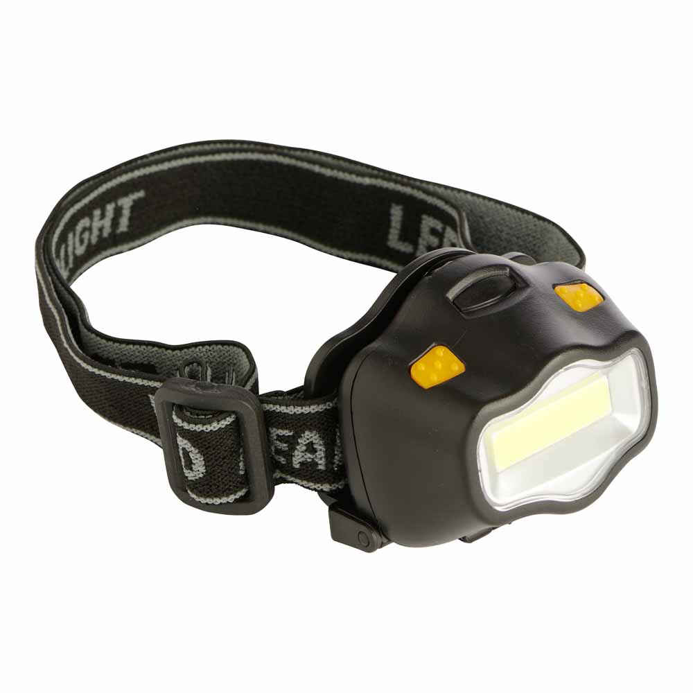 Wilko COB LED Head Torch 3W Wilko