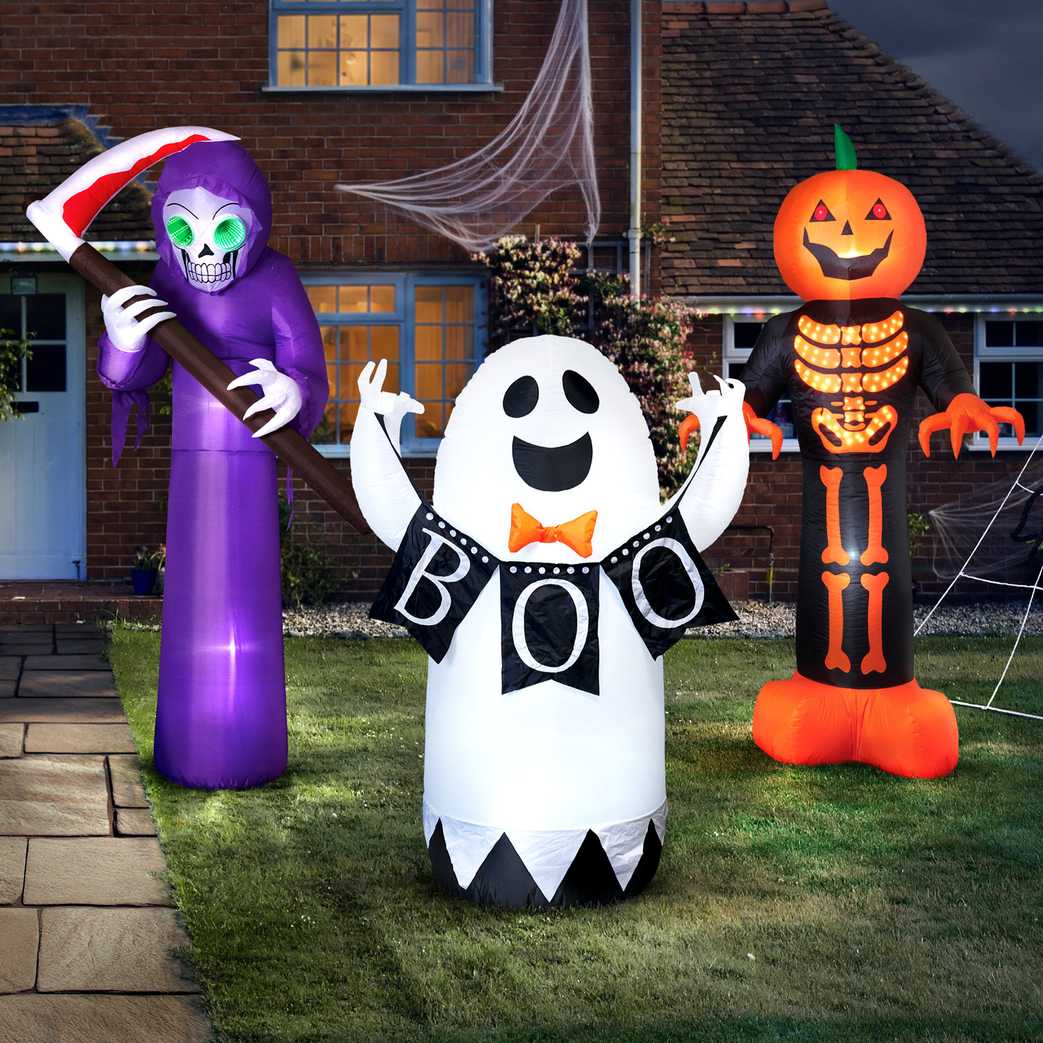 Halloween Inflatable Boo Ghost Image 2