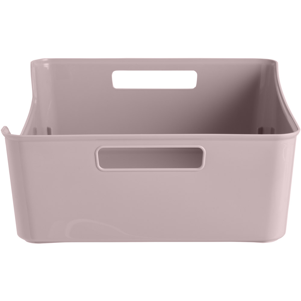 Wilko XXLarge Blush Pink Storage Box Wilko
