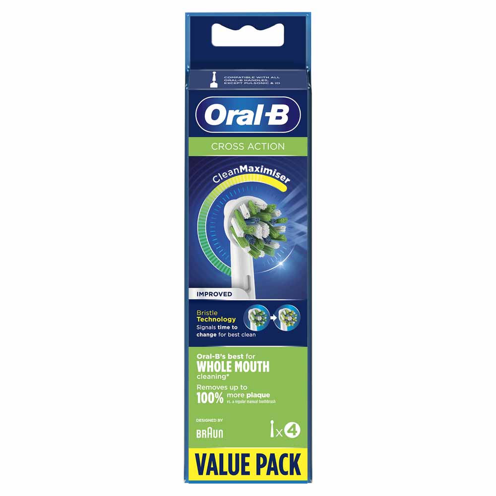 Oral B Action Refills 4 Pack Image 1