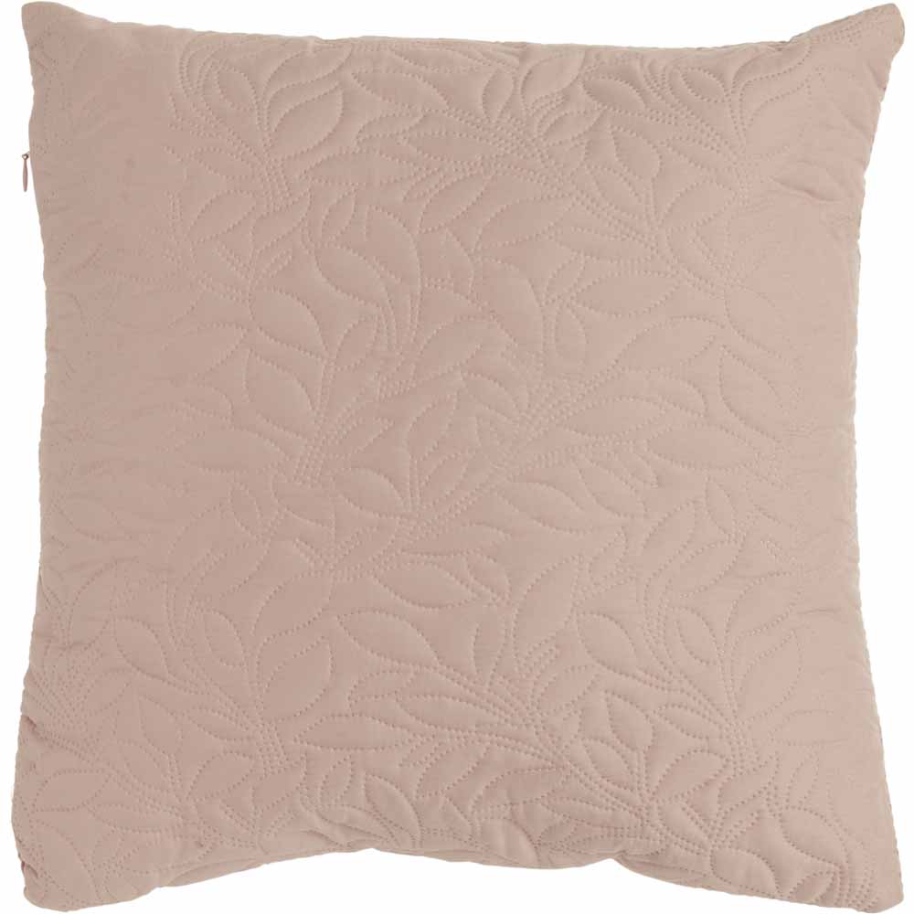 Wilko Pink Pinsonic Cushion Image 1