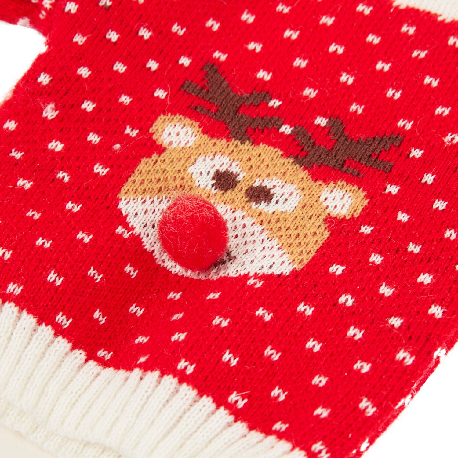 Christmas Bottle Jumper - Red Image 2