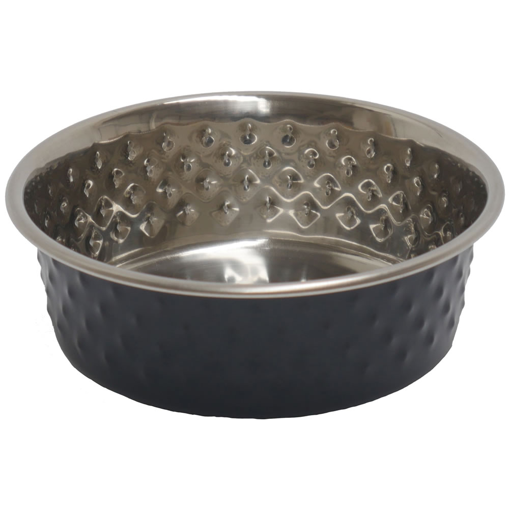 Rosewood Black Diamond Pet Bowl Large Image