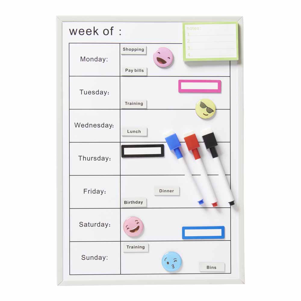 Wilko Weekly Planner Set Image 2