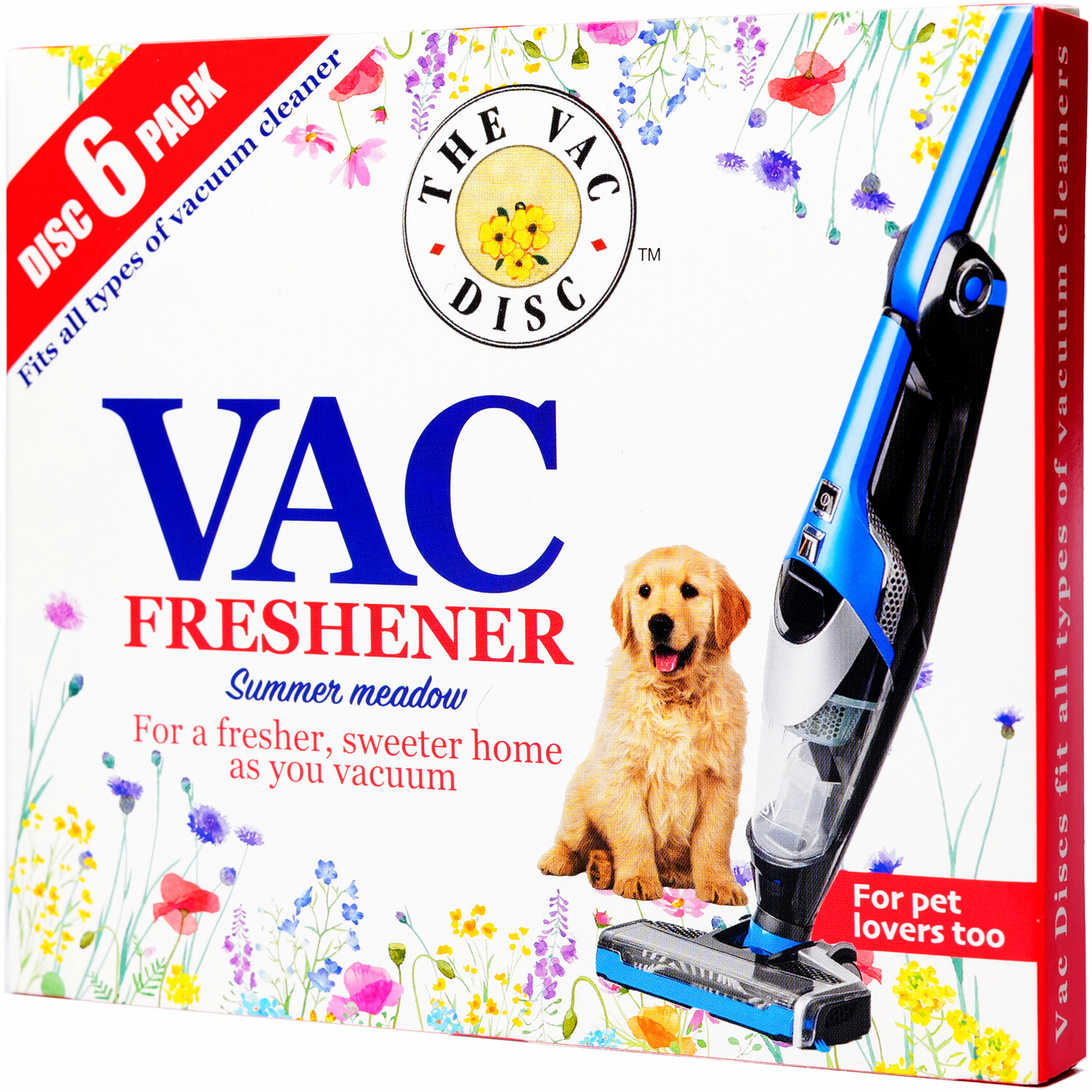 Pack of Summer Meadow Vacuum Fresheners Image 1