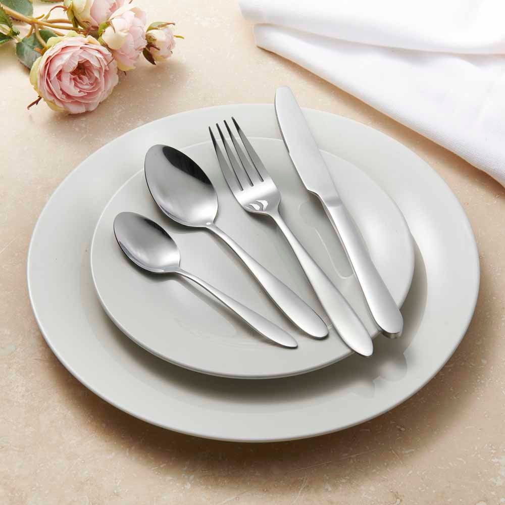 Wilko 16 Piece Madison Cutlery Set Image 6