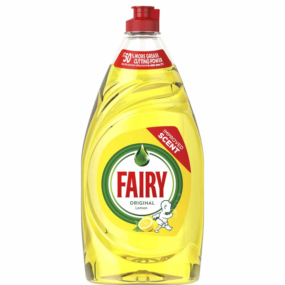 Fairy Washing Up Liquid Lemon 780ml Image 2