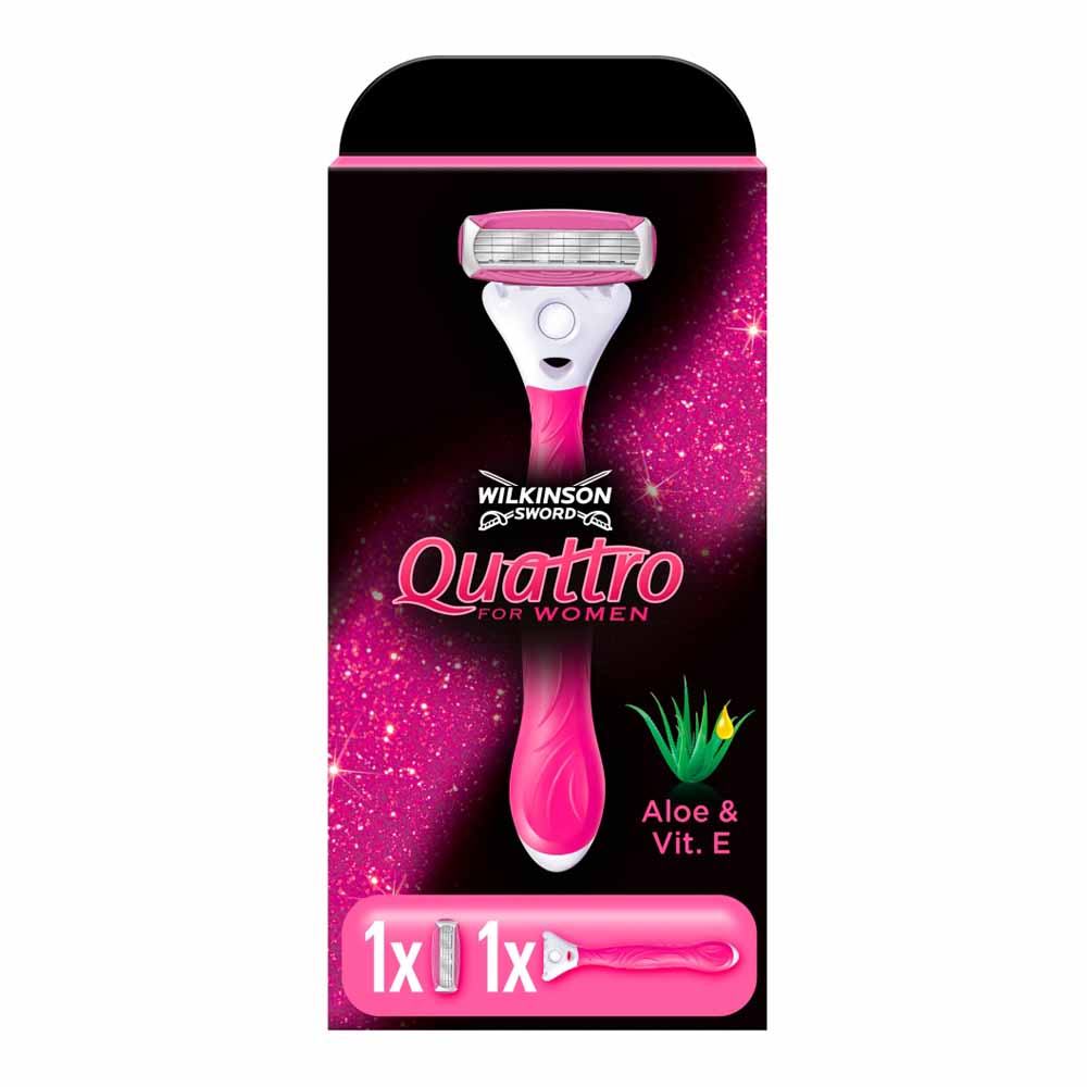 Wilkinson Sword Quattro Women's Razor Image 1