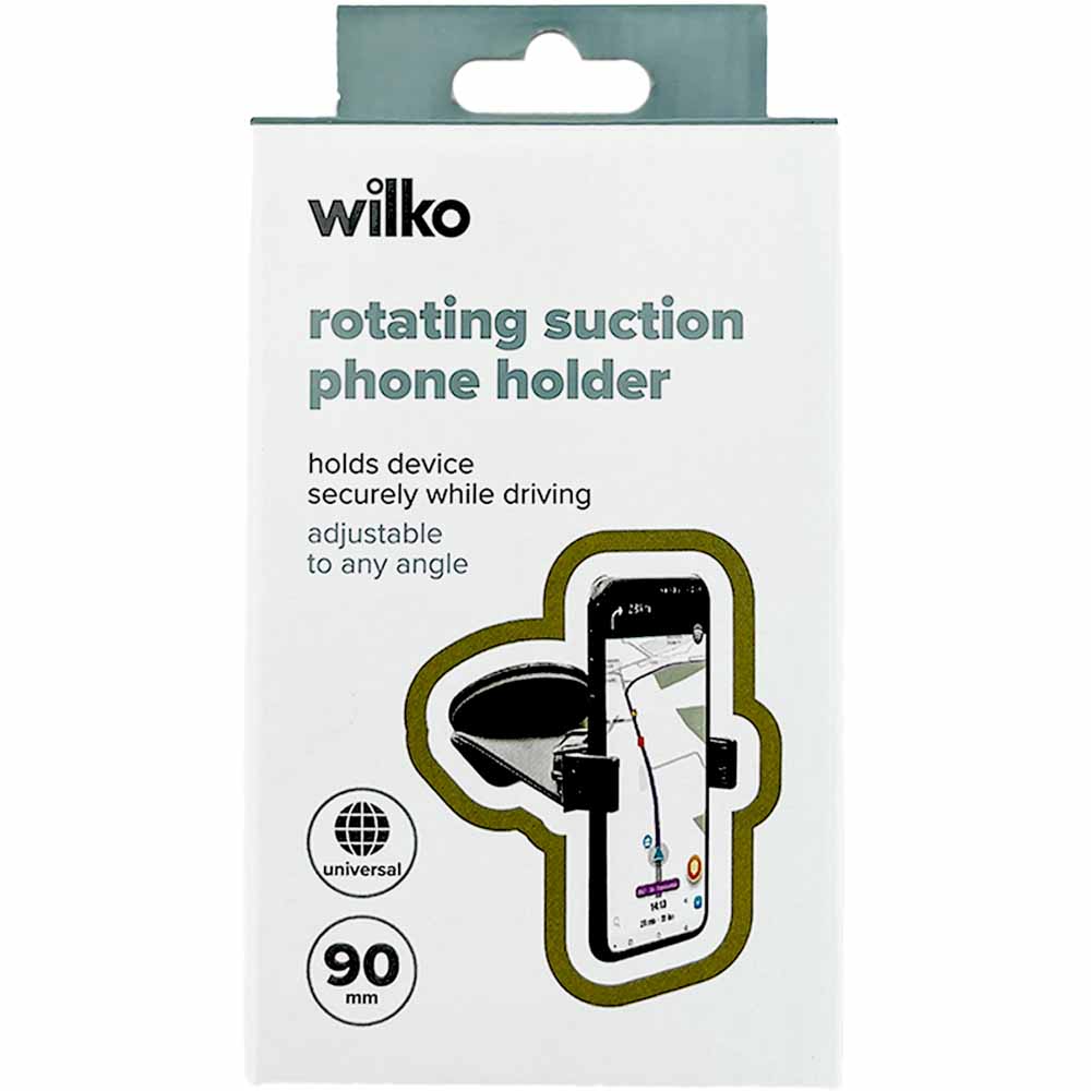 Wilko Rotating Suction Phone Holder Wilko