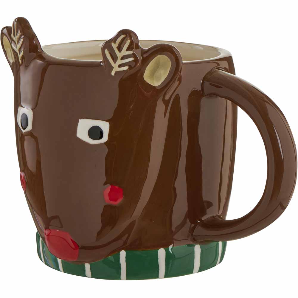Wilko Reindeer Mug Image 2