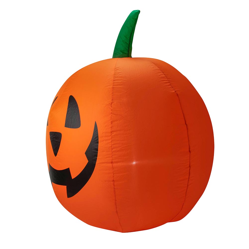 Arlec Halloween 4ft White LED Inflatable Pumpkin Image 4