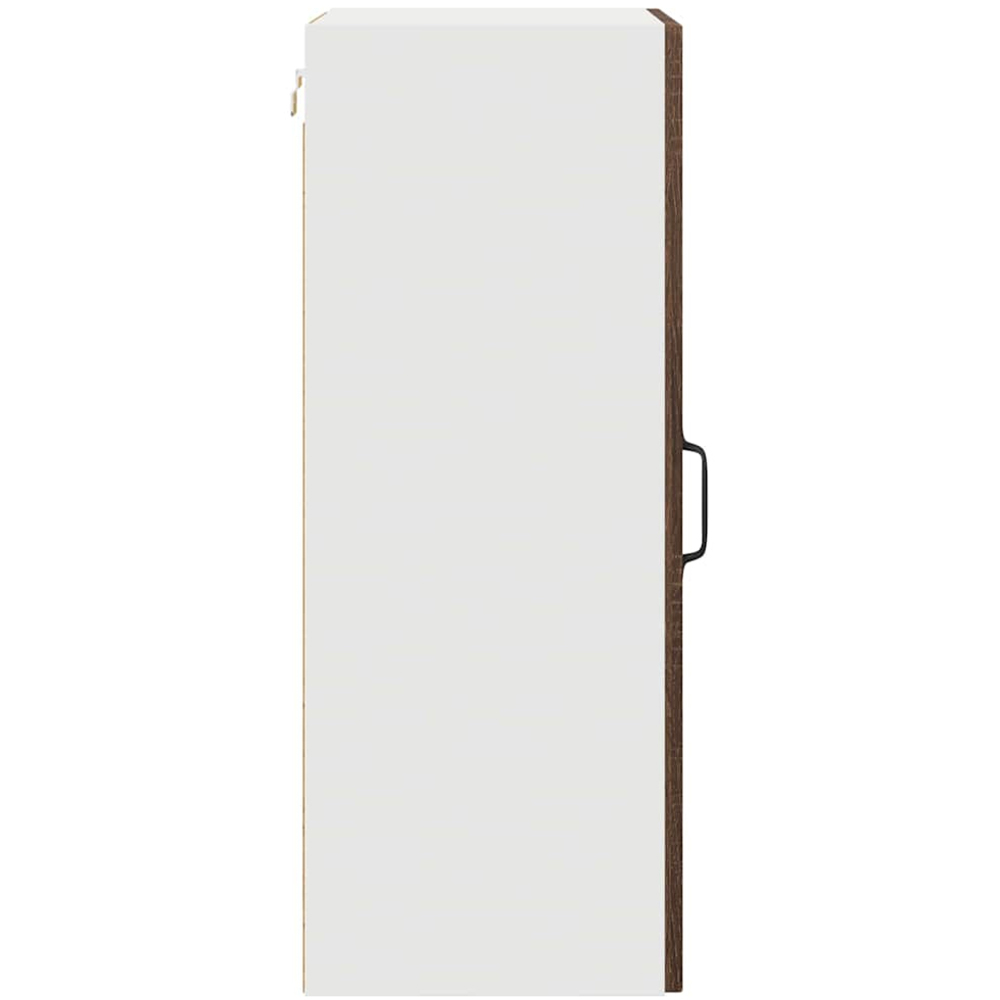 vidaXL Kalmar Single Door Brown Oak Wall Kitchen Cabinet Image 6