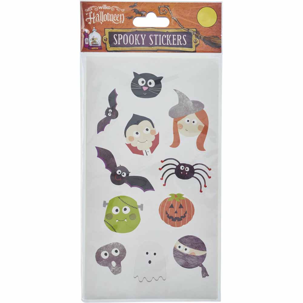Wilko Halloween Character Stickers Image 1