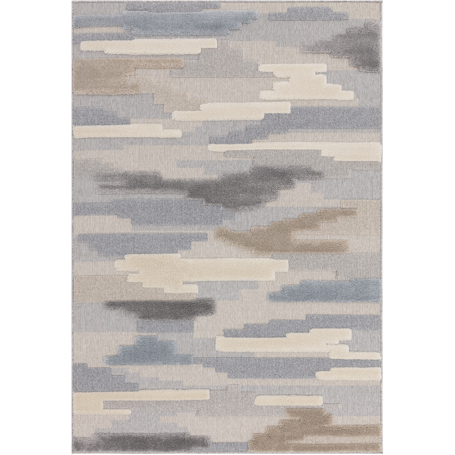 Boho Tribal Rug - Neutral Image 2