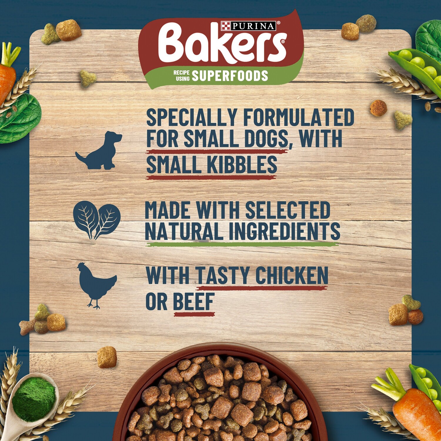 Bakers Dry Food for Small Dogs - 10kg Image 5