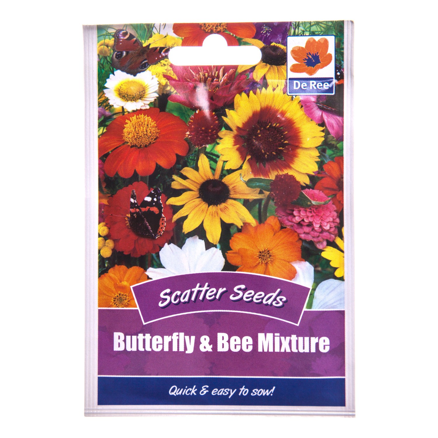 Buttterfly And Bee Scatter Seeds Image