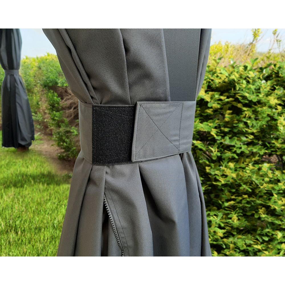 Palram Canopia Dallas 3.6 x 4.2m Gazebo Curtain 4 Pack Image 4