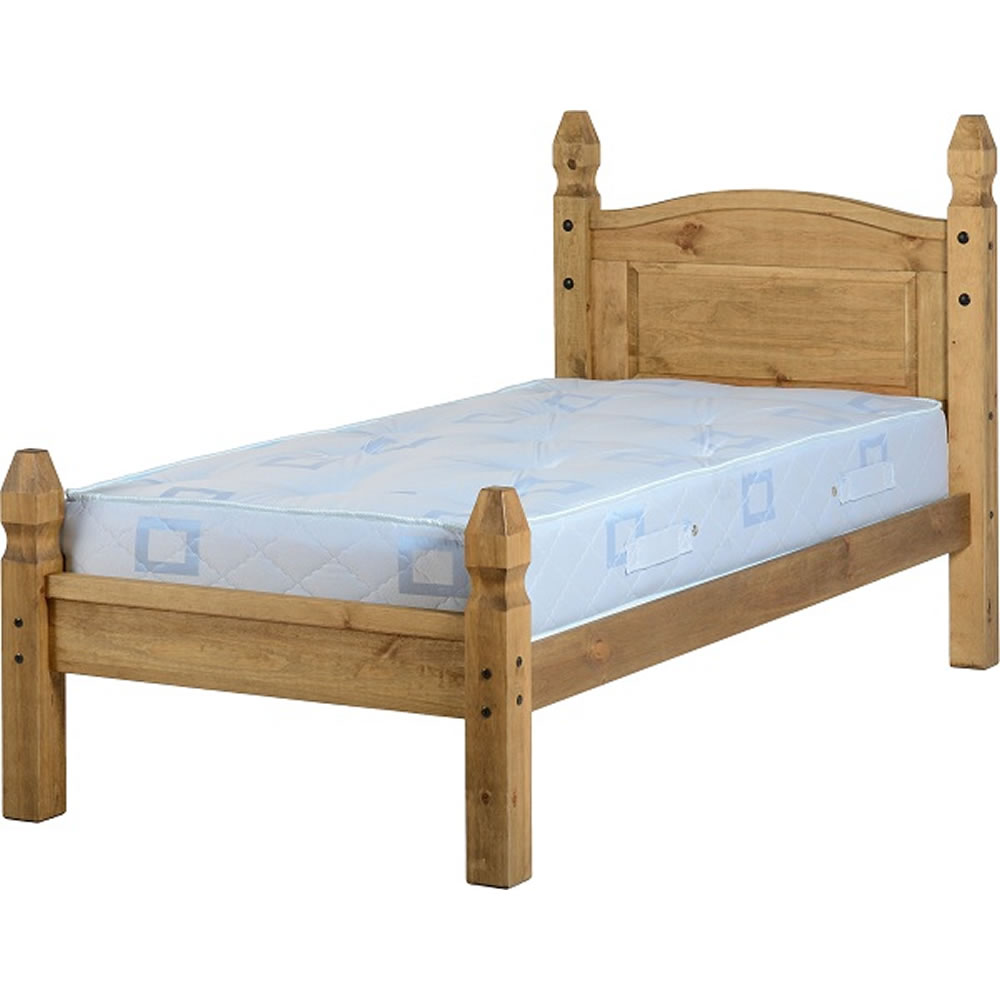 Corona Low Foot End Single Bed Frame Image 1