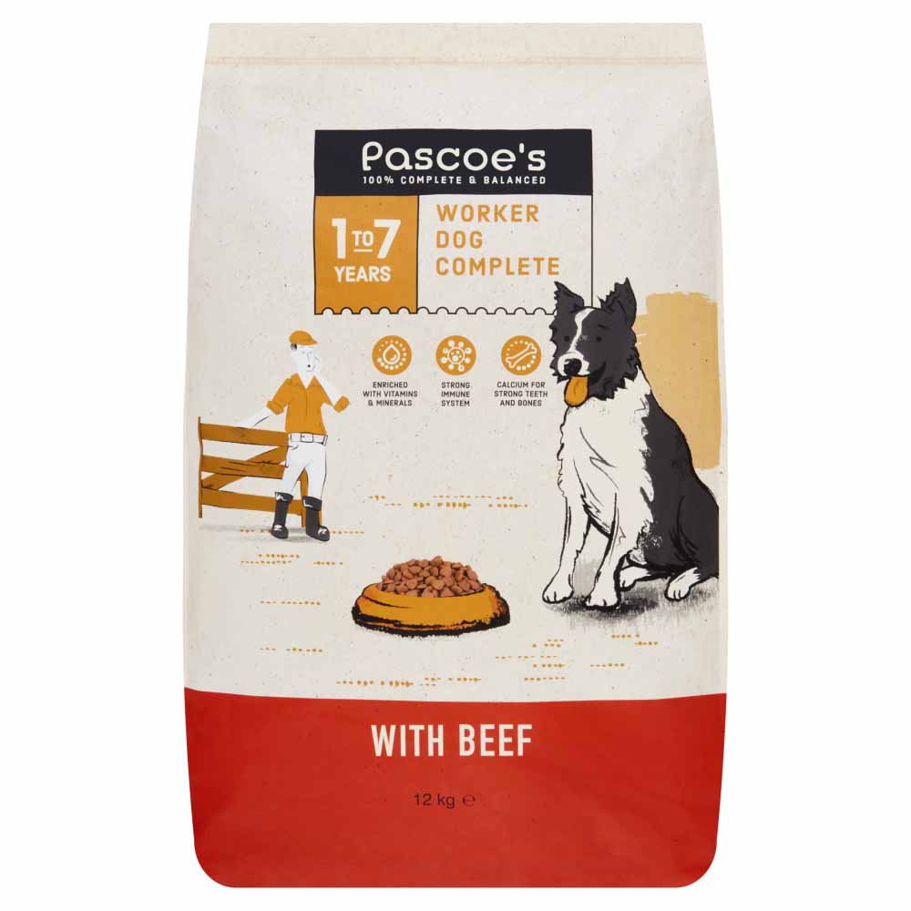 Pascoes Worker Dog Complete 12kg Image 1