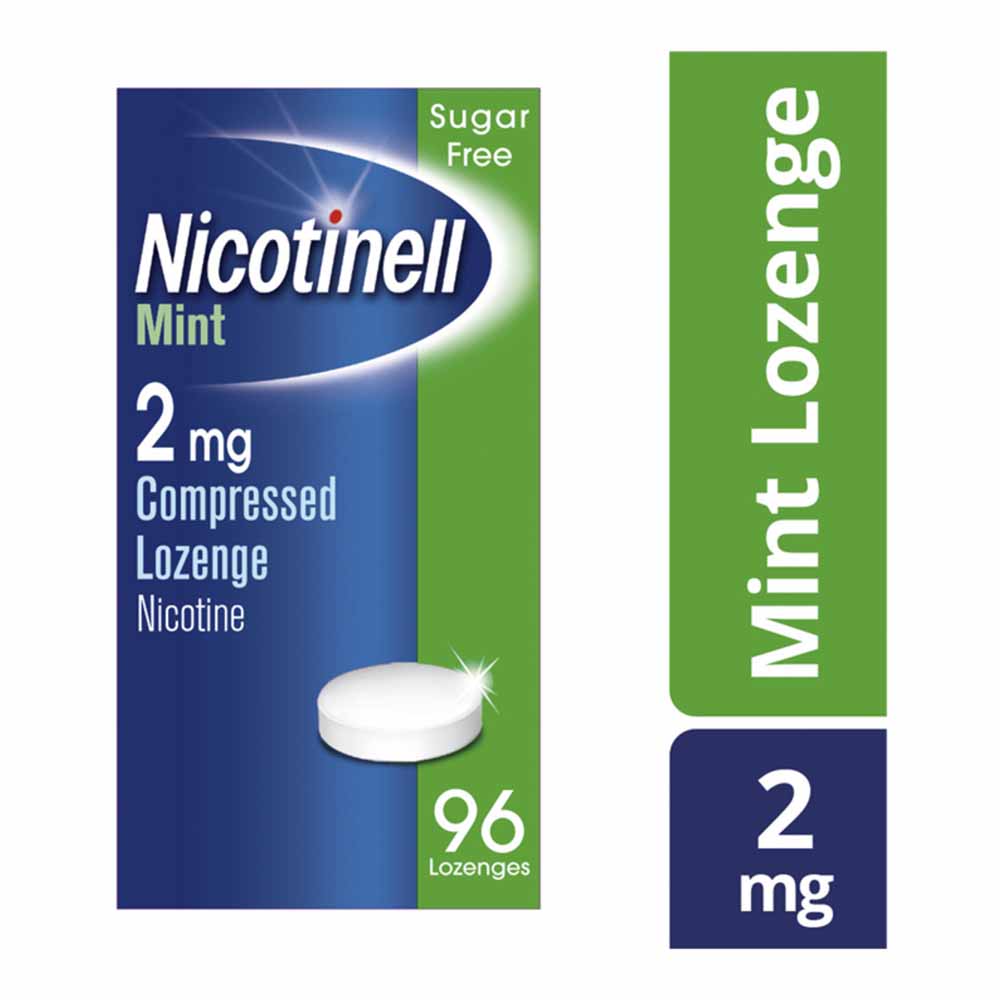 Nicotinell Mint Lozenges 2mg 96 pieces Image 1