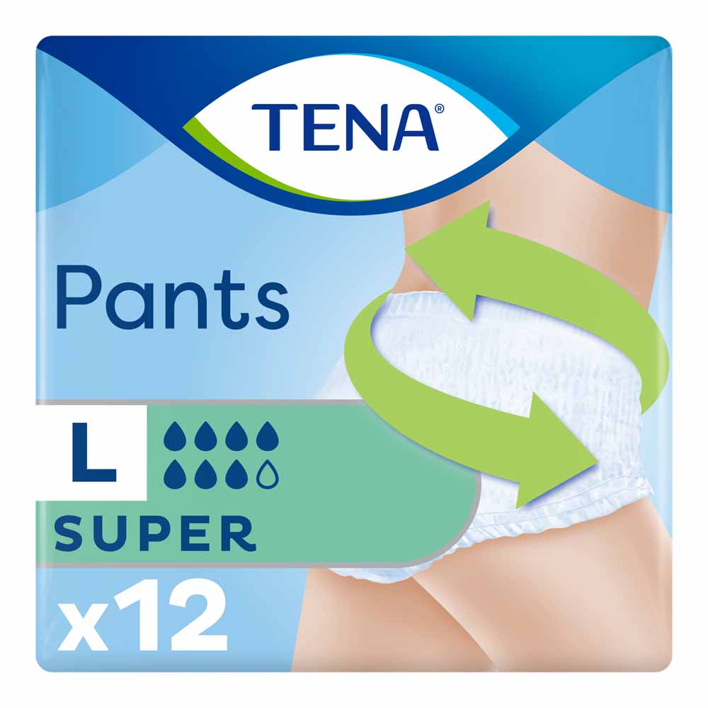 Tena Super Large Pants 12 pack Image