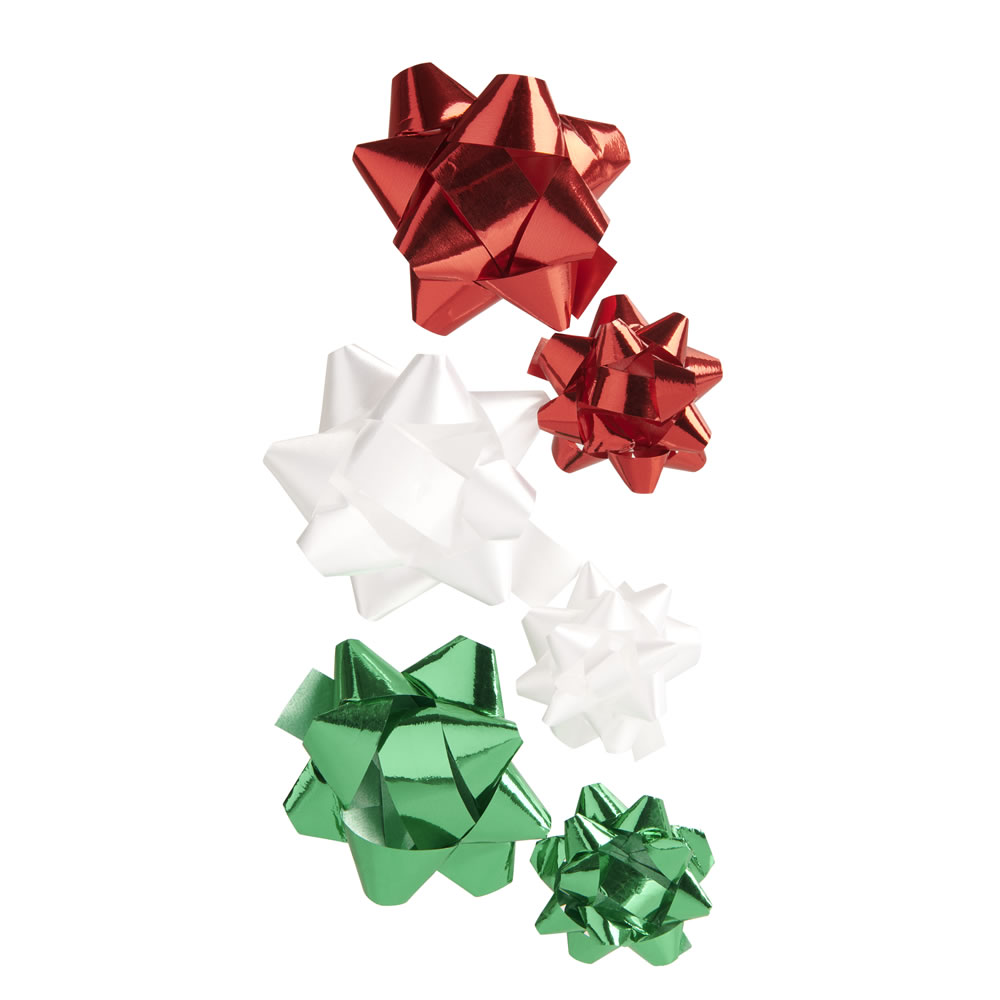 Wilko 25 pack Alpine Home Christmas Bows Image 2