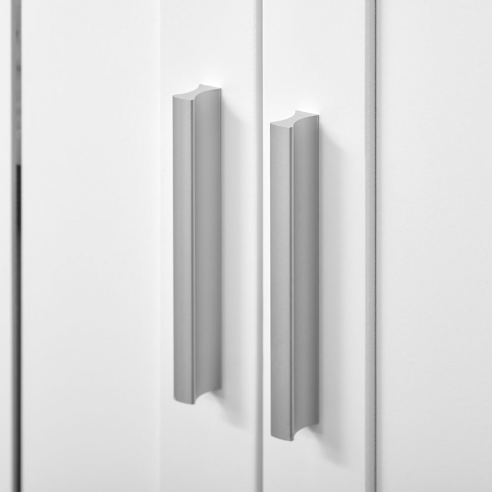 Kleankin 2 Door Bathroom Cabinet White Image 4